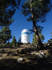 Dome of the 2.0m telescope at SPM