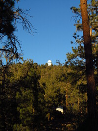 Dome of the 2.0m telescope at SPM