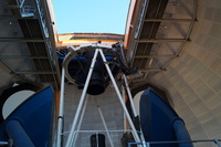 The Víctor M. Blanco (4m) telescope